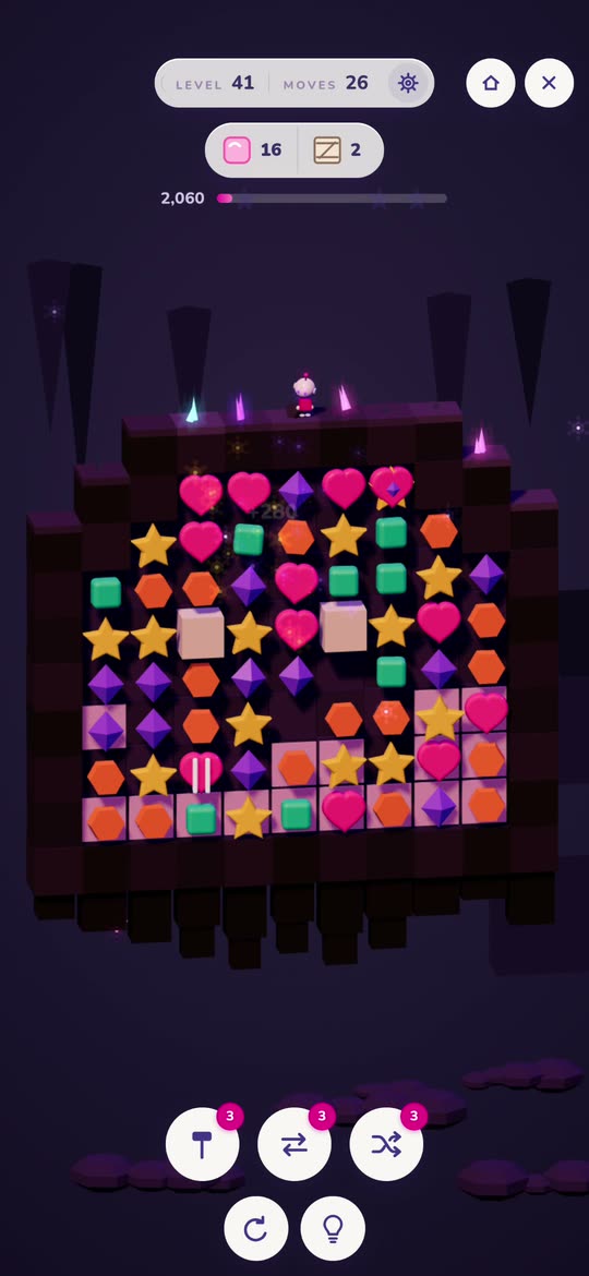 A level in SWAP in The Crystal Cave